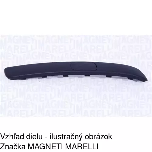 Lišta nárazníka POLCAR 304407-6