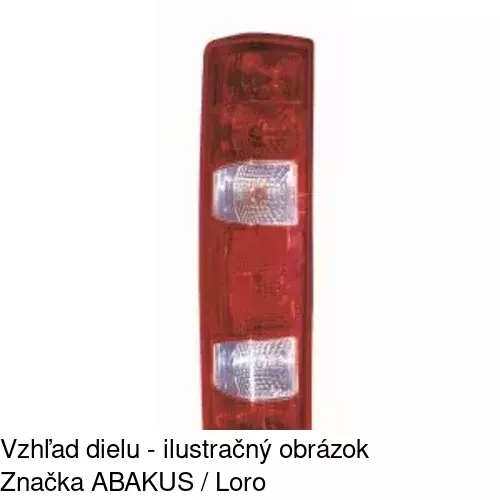 Zadné svetlo POLCAR 3080874E - obr. 2