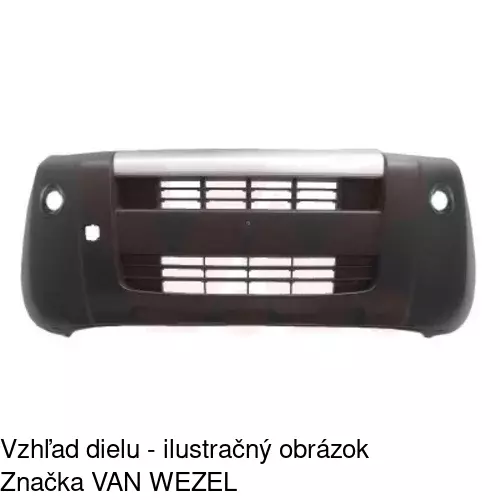 Predný nárazník POLCAR 3085071J - obr. 1