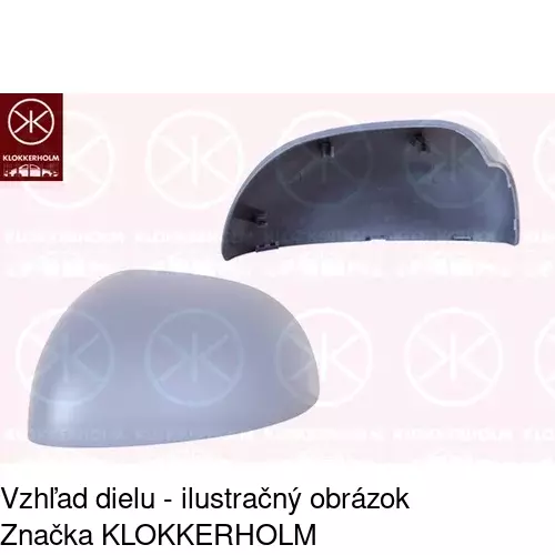 Rám vonkajšieho zrkadla 30L154PE /POLCAR/