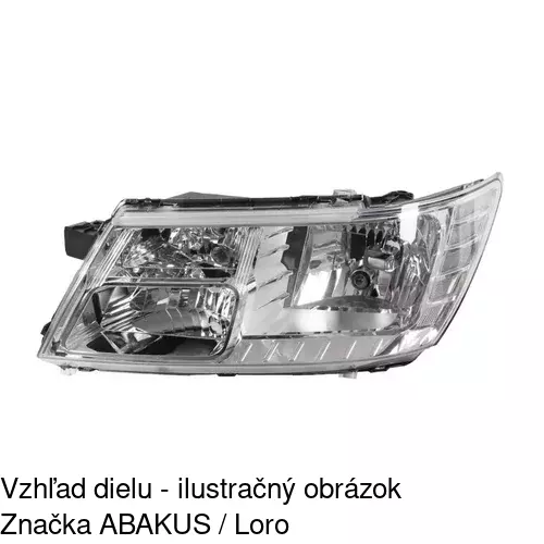 Hlavný reflektor POLCAR 30Y109-E - obr. 1