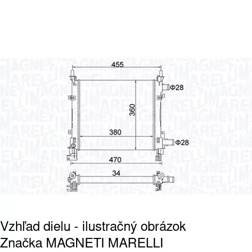 Chladiče vody POLCAR 320008A1 - obr. 3