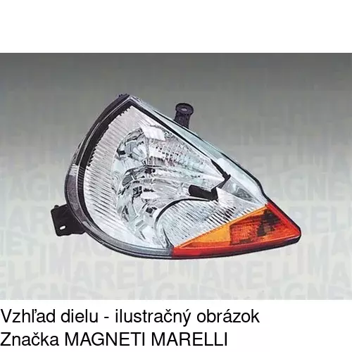 Hlavný reflektor POLCAR 320009-E