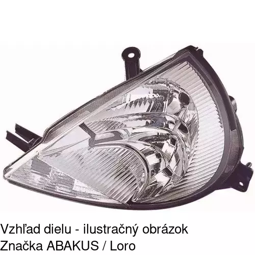 Hlavný reflektor POLCAR 320010-V - obr. 4