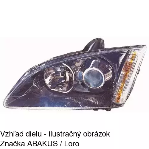 Hlavný reflektor POLCAR 3202105T - obr. 1