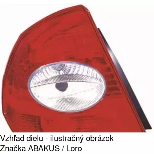 Zadné svetlo POLCAR 3202881T - obr. 1