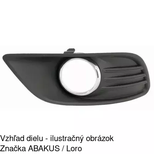 Kryt v nárazníku POLCAR 320527-3 - obr. 3