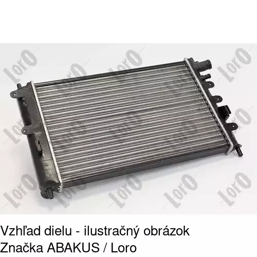 Chladiče vody POLCAR 320608A4