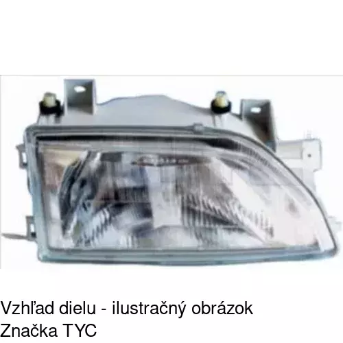 Hlavný reflektor POLCAR 3206100E - obr. 4