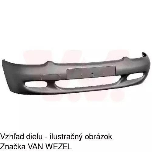 Predný nárazník POLCAR 3207072Q - obr. 1