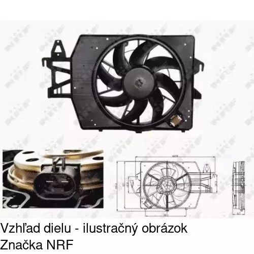 Ventilátory chladičov POLCAR 320723W2 - obr. 2