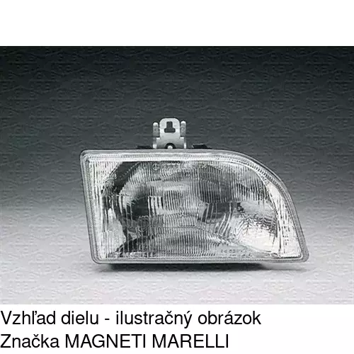 Hlavný reflektor POLCAR 320910-E - obr. 2