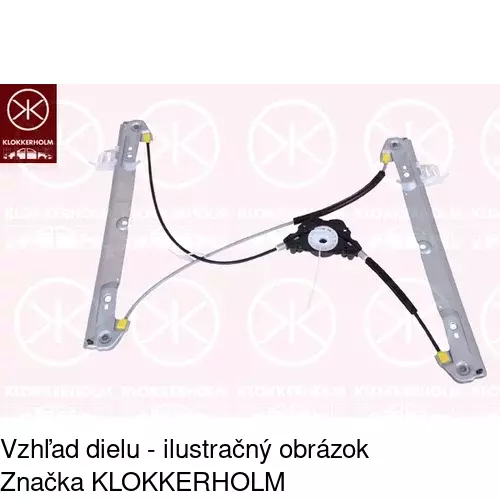 Elektrický mechanizmus okna dverí POLCAR 3212PSE2 - obr. 1