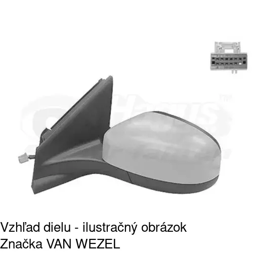 Vonkajšie zrkadlo POLCAR 3219515S - obr. 4