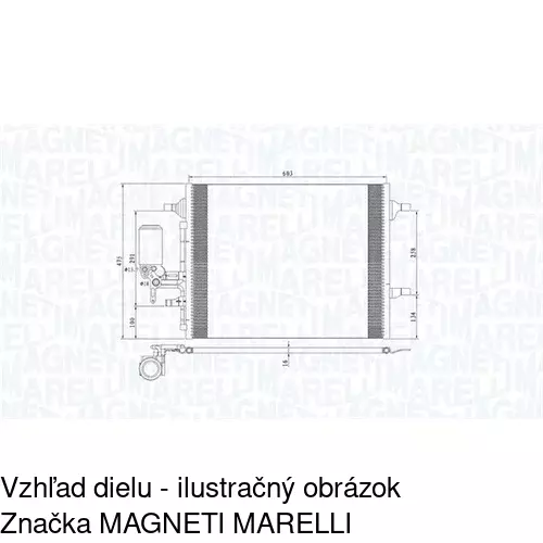 Chladiče klimatizácie POLCAR 3219K8C2S - obr. 5