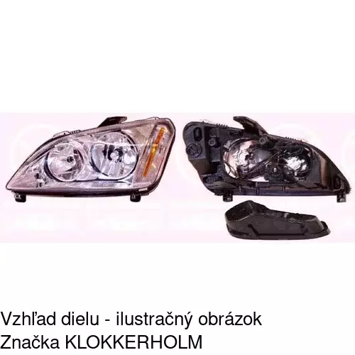 Hlavný reflektor POLCAR 323509-H - obr. 2