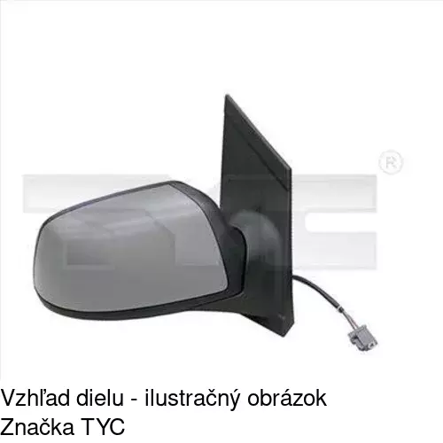 Vonkajšie zrkadlo POLCAR 3235524E - obr. 3