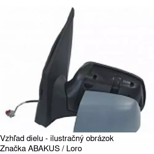 Vonkajšie zrkadlo POLCAR 3237522E - obr. 4