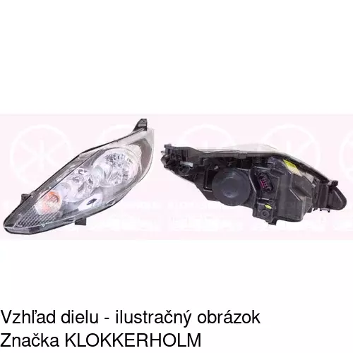 Hlavný reflektor POLCAR 323809-U - obr. 2