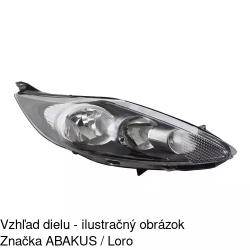 Hlavný reflektor POLCAR 323810-E - obr. 5