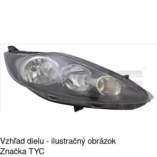 Hlavný reflektor POLCAR 3238100E