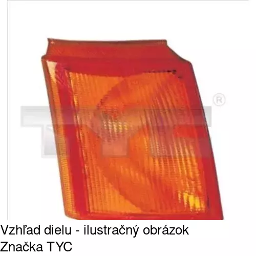 Predná smerovka POLCAR 3245200E