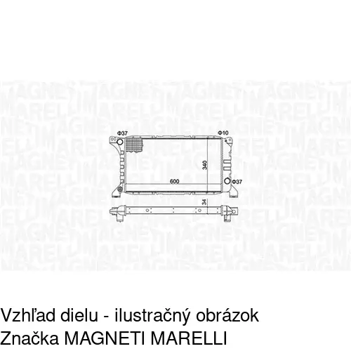 Chladiče vody POLCAR 324608-1