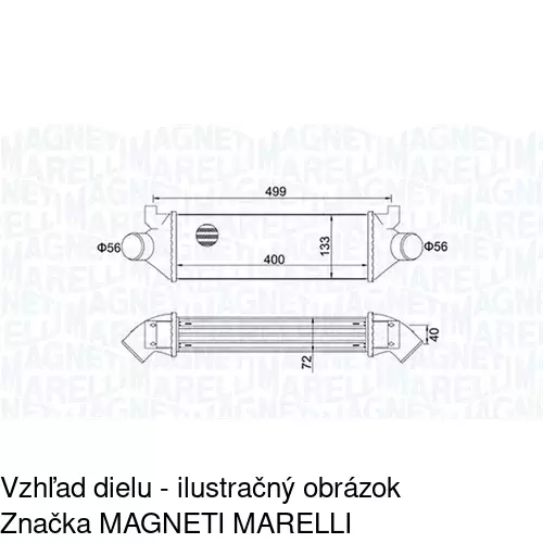 Chladiče vzduchu (Intercoolery) POLCAR 3247J8-2 - obr. 5