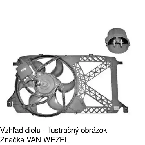 Ventilátory chladičov POLCAR 324823W1 - obr. 3