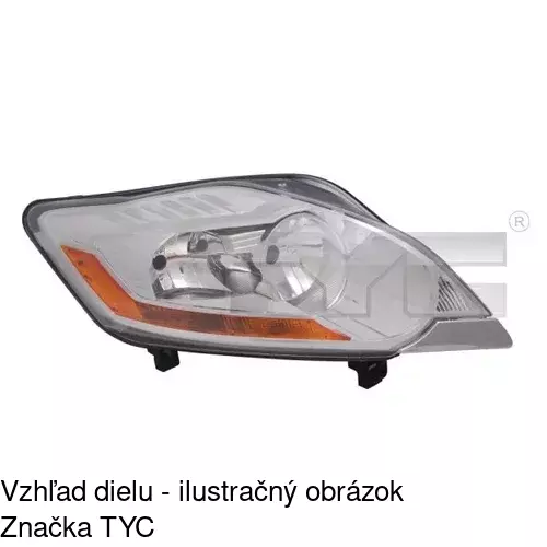 Hlavný reflektor POLCAR 3252100E