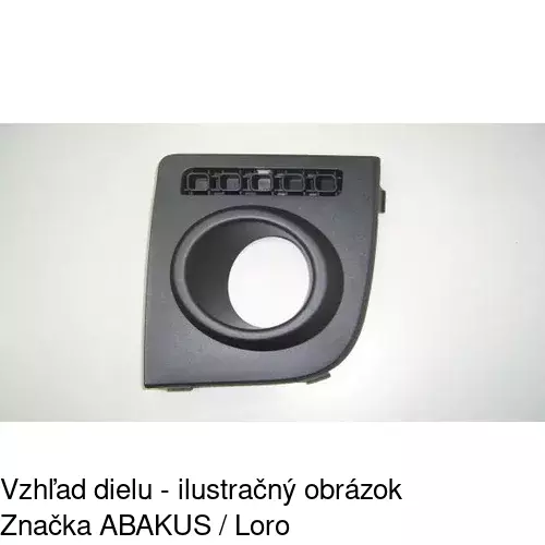 Kryt v nárazníku POLCAR 325827-3 - obr. 1