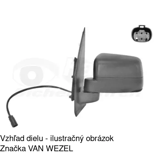 Vonkajšie zrkadlo POLCAR 3259513S - obr. 3