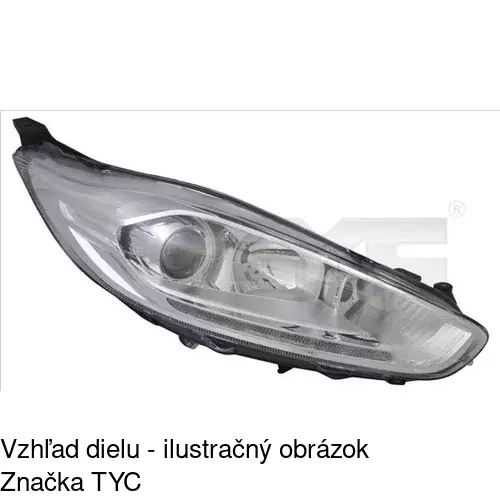 Hlavný reflektor POLCAR 32B1091H