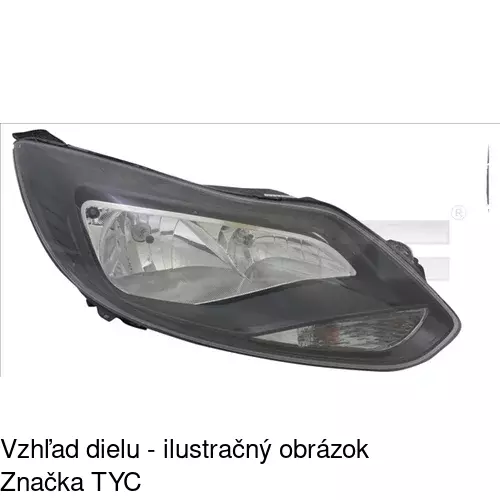 Hlavný reflektor POLCAR 32C1102E - obr. 2