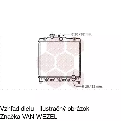 Chladiče vody POLCAR 380708-3 - obr. 3