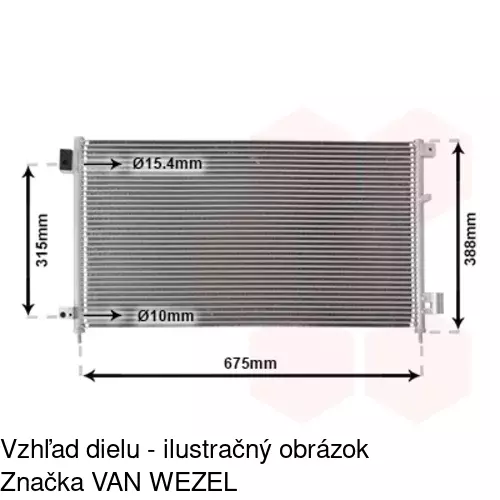 Chladiče klimatizácie POLCAR 3833K8C1S - obr. 2