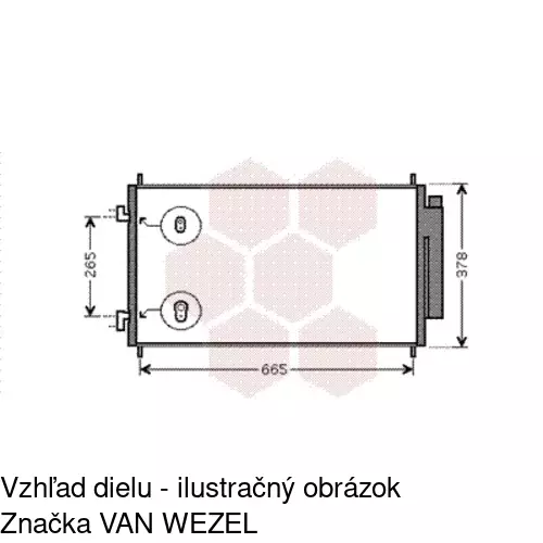 Chladiče klimatizácie POLCAR 3877K8C1 - obr. 4