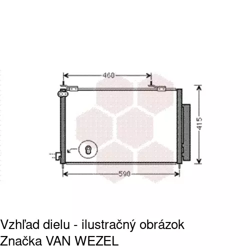 Chladiče klimatizácie POLCAR 3877K8C2S - obr. 2