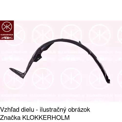 Podblatník (plast) POLCAR 4017FP1T