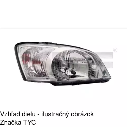 Hlavný reflektor POLCAR 4042101E