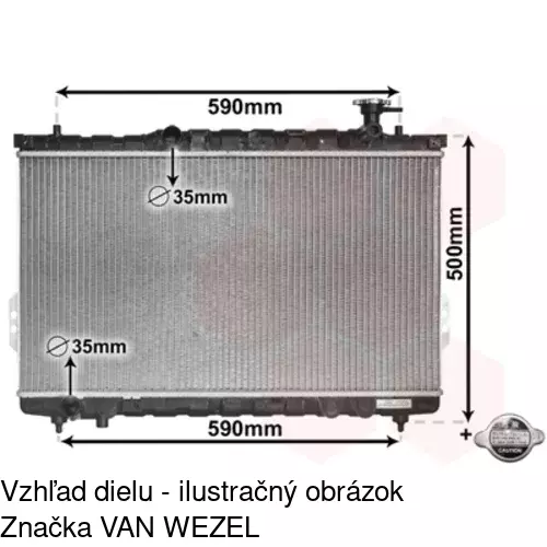 Chladiče vody POLCAR 405008-1 - obr. 3