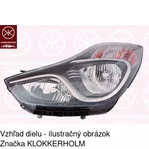 Hlavný reflektor POLCAR 40L109-E