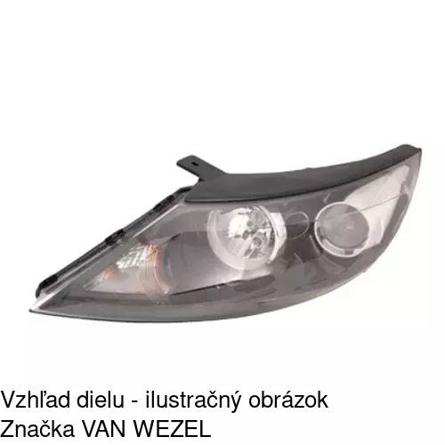 Hlavný reflektor POLCAR 4104091E - obr. 5