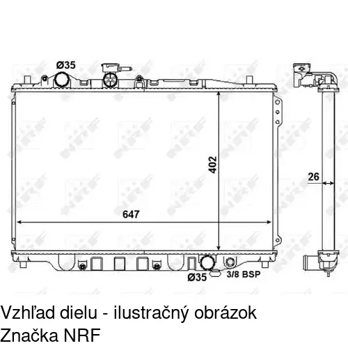 Chladiče vody 451508-1 /POLCAR/ - obr. 2