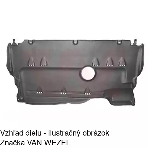 Kryt motora POLCAR 454134-7 - obr. 1