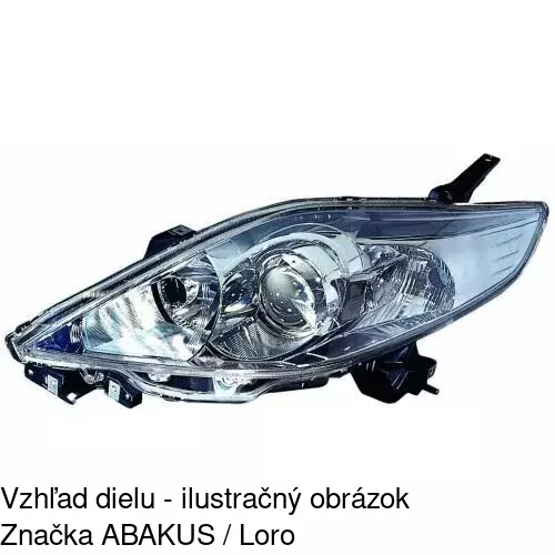 Hlavný reflektor POLCAR 4550101E - obr. 1