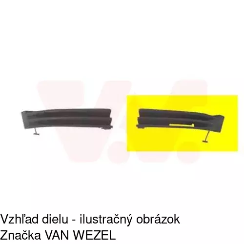 Kryt v nárazníku POLCAR 500227-1 - obr. 1