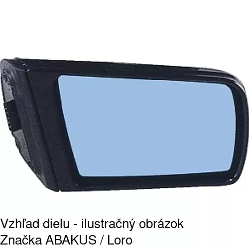 Vonkajšie zrkadlo POLCAR 5002514E - obr. 2