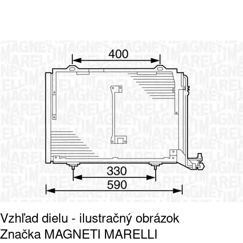 Chladiče klimatizácie POLCAR 5002K8C1