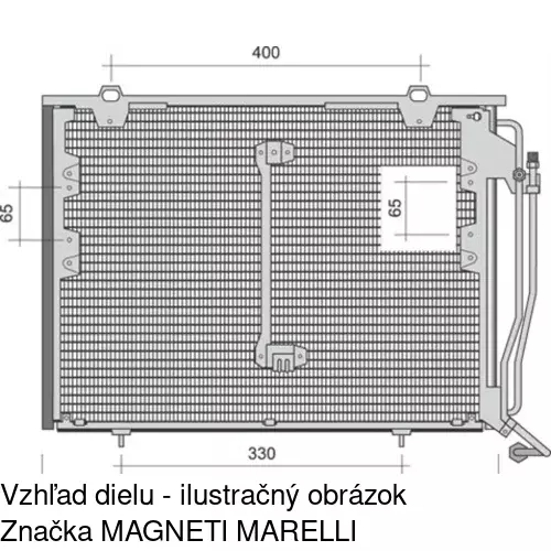 Chladiče klimatizácie 5002K8C3S /POLCAR/